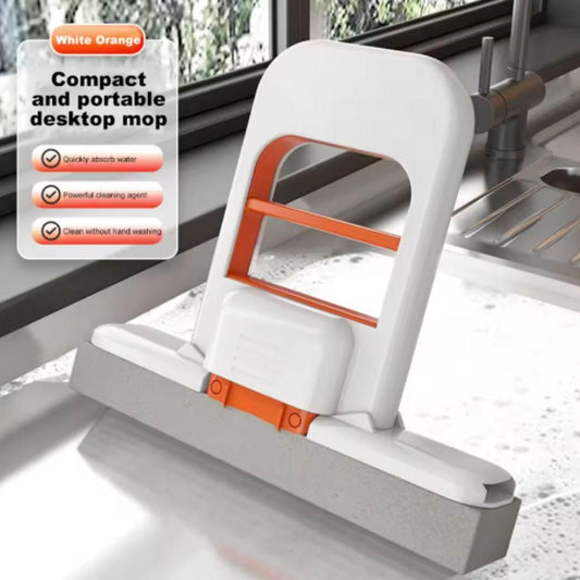 Mini Foldable Desktop Mop – Mop for Wet & Dry